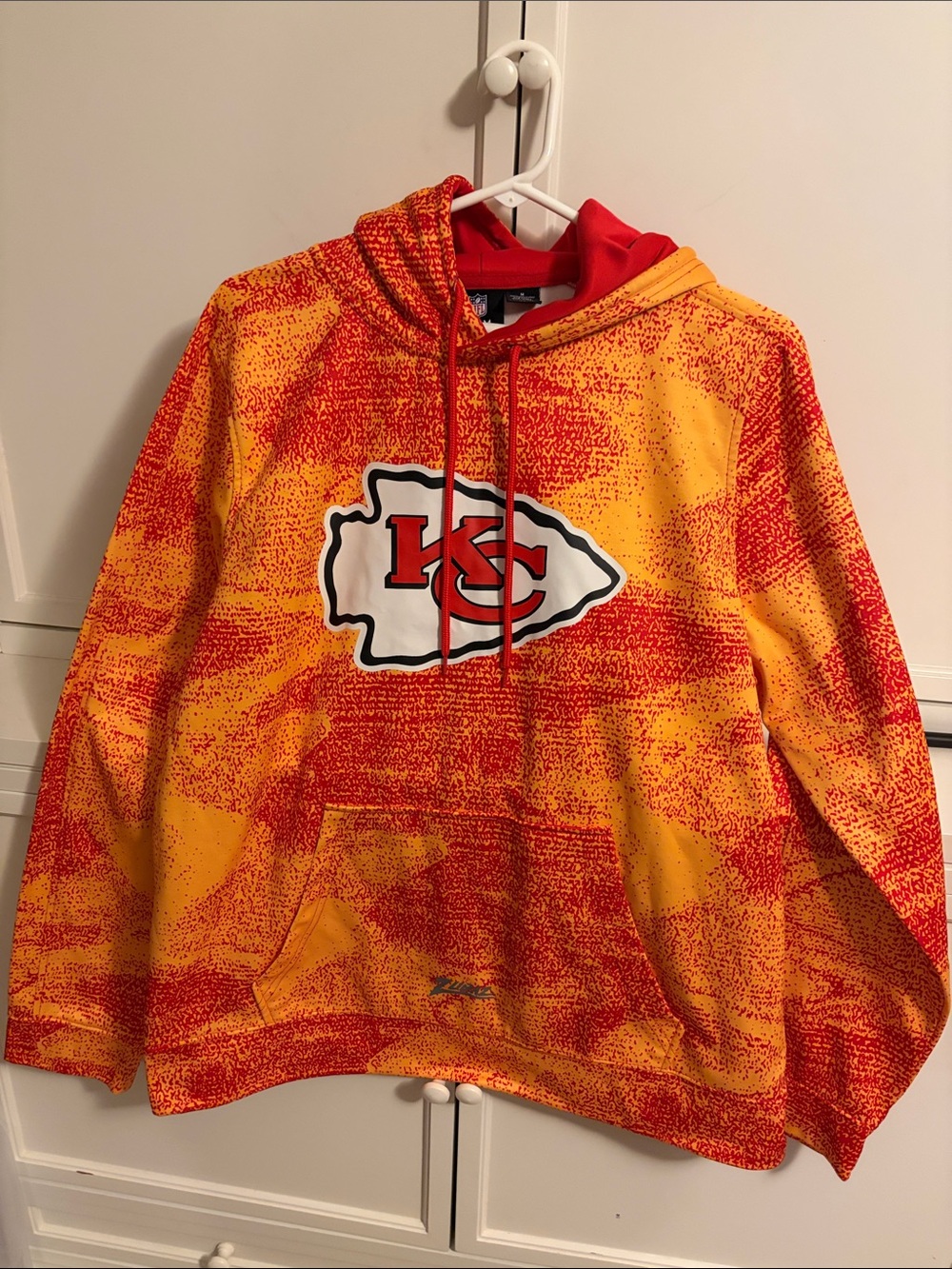 Kansas City Chiefs Red & Gold Pullover Hoodie